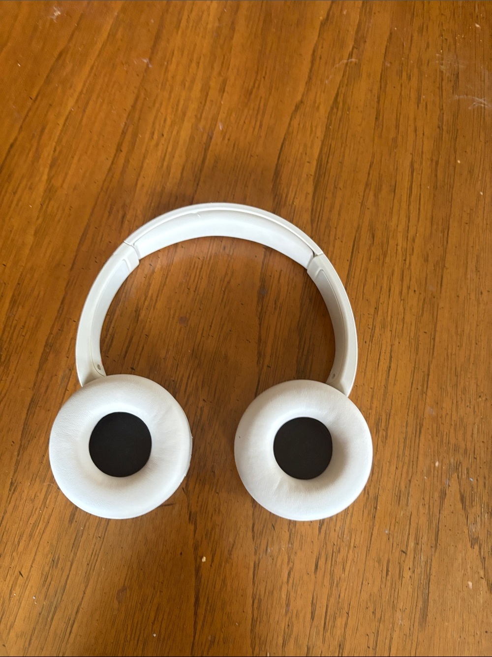 Sony On-Ear Headphones — Cream